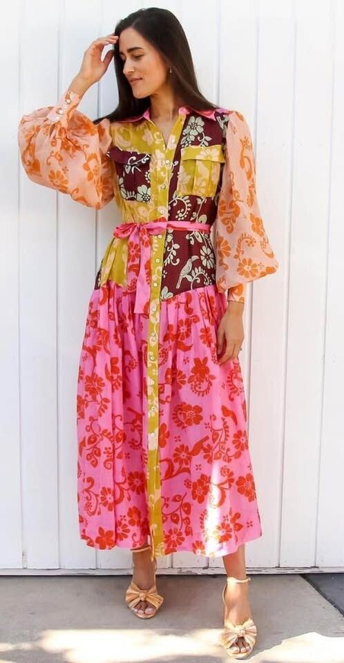 Alemais Luis Shirt Dress Size 8