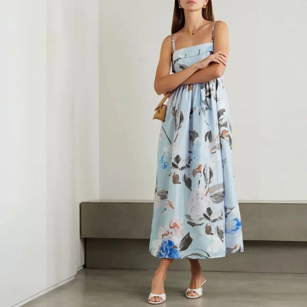 Aje Untamed Midi Dress in Divine Orchid Size 16