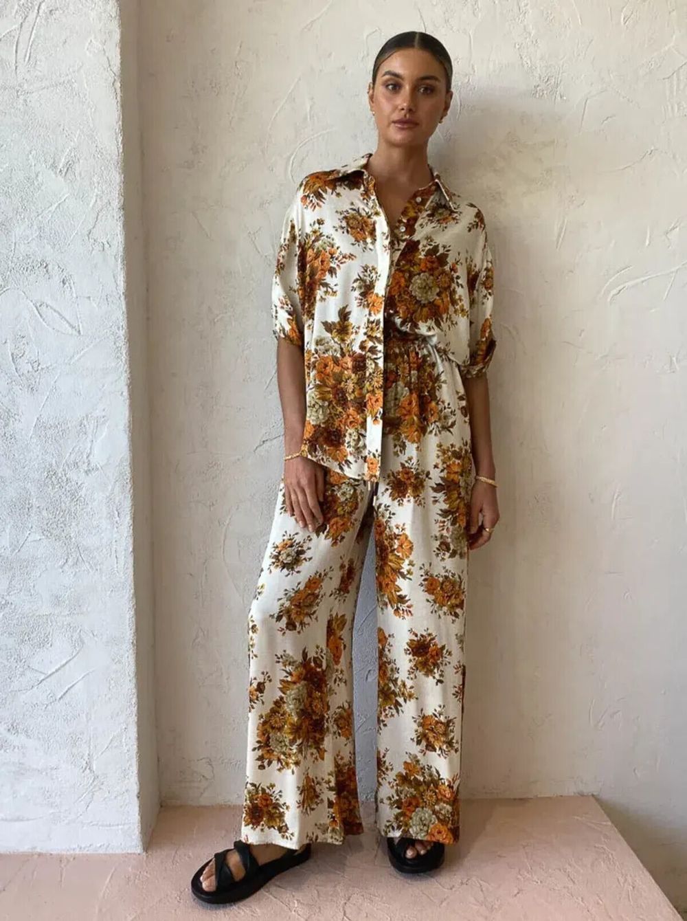 Alemais Derby Lounge Set Shirt and Pants Size 12
