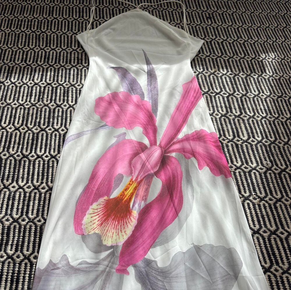 PepperMayo - peppermayo white and floral maxi dress on Designer Wardrobe
