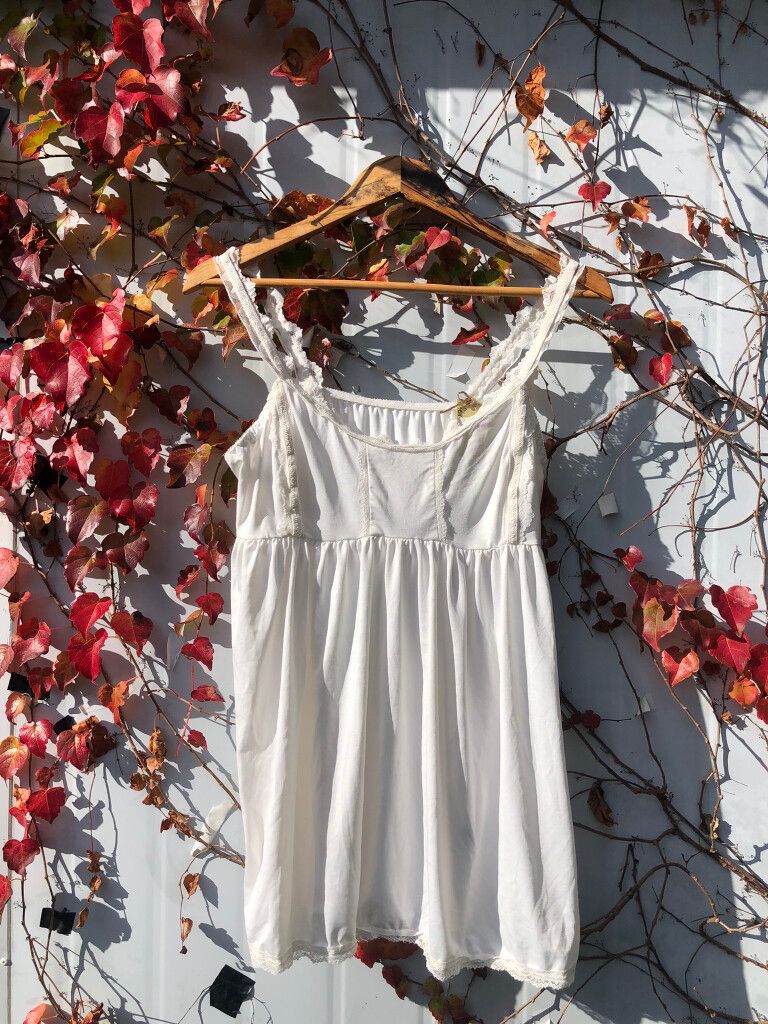 babydoll lace slip