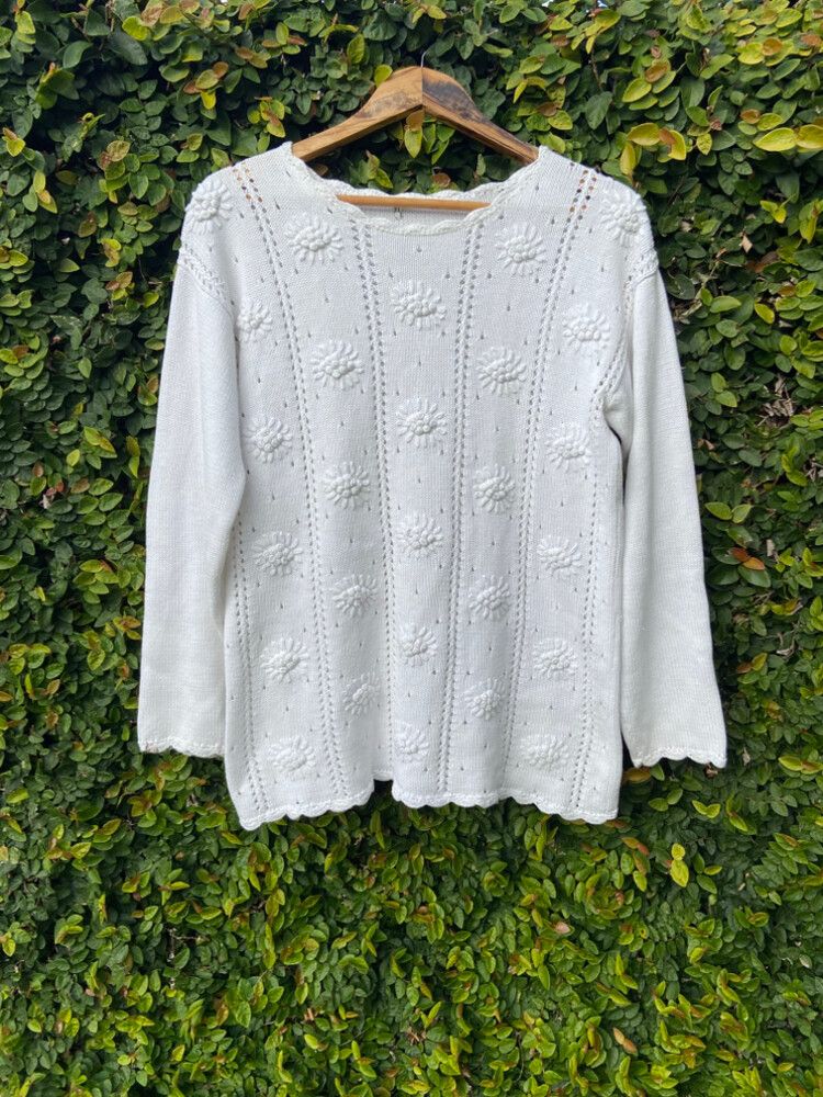 white knit