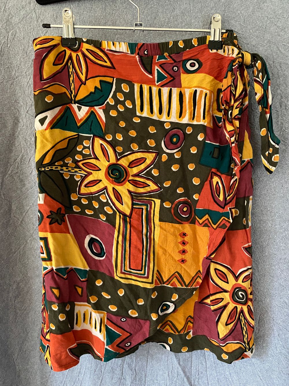 Vintage wrap skirt