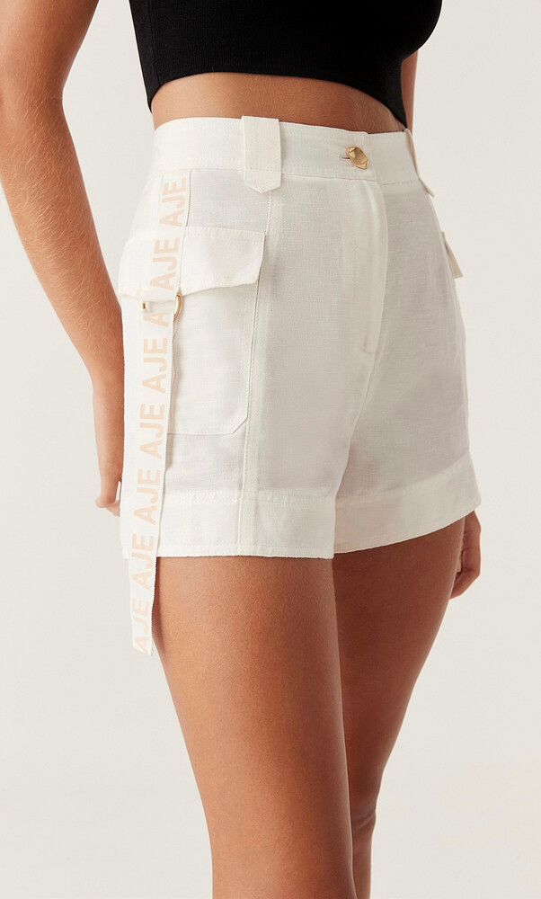 Aje Escapade Ribbon Logo Short