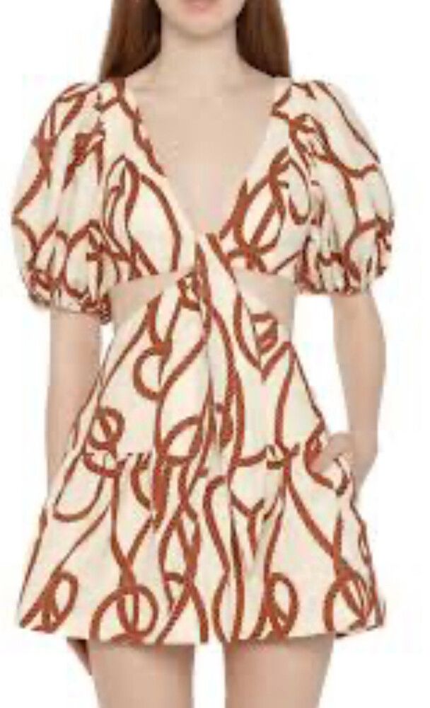 Shona Joy Mouillage Cut Out Dress