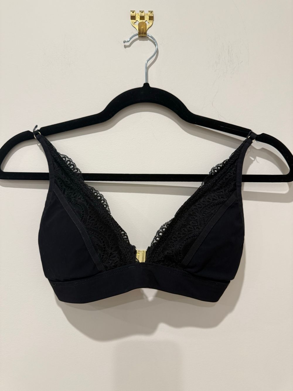 Zimmermann Black Bikini Top