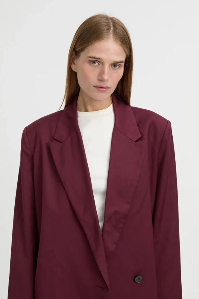 Blanca Burgundy Lazara Blazer