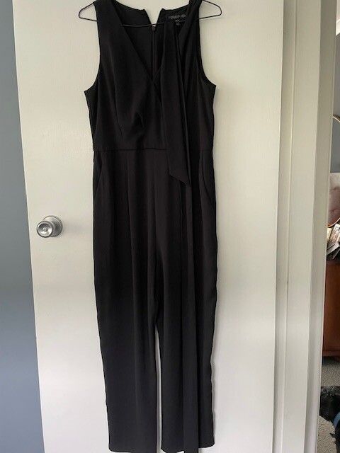 Forever New Black Playsuit