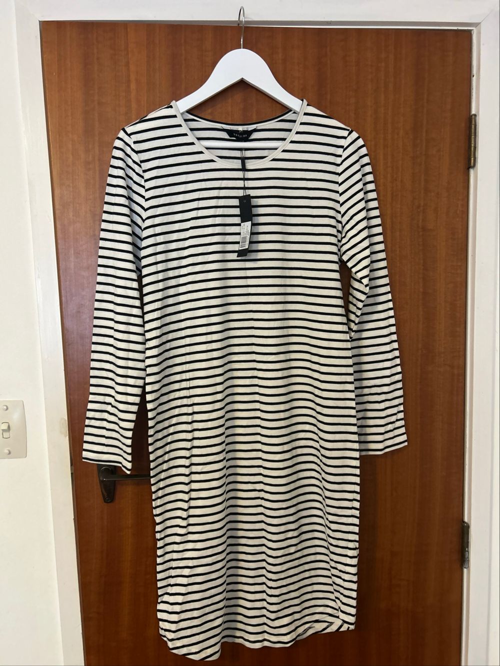 Decjuba Fiona stripe dress - L