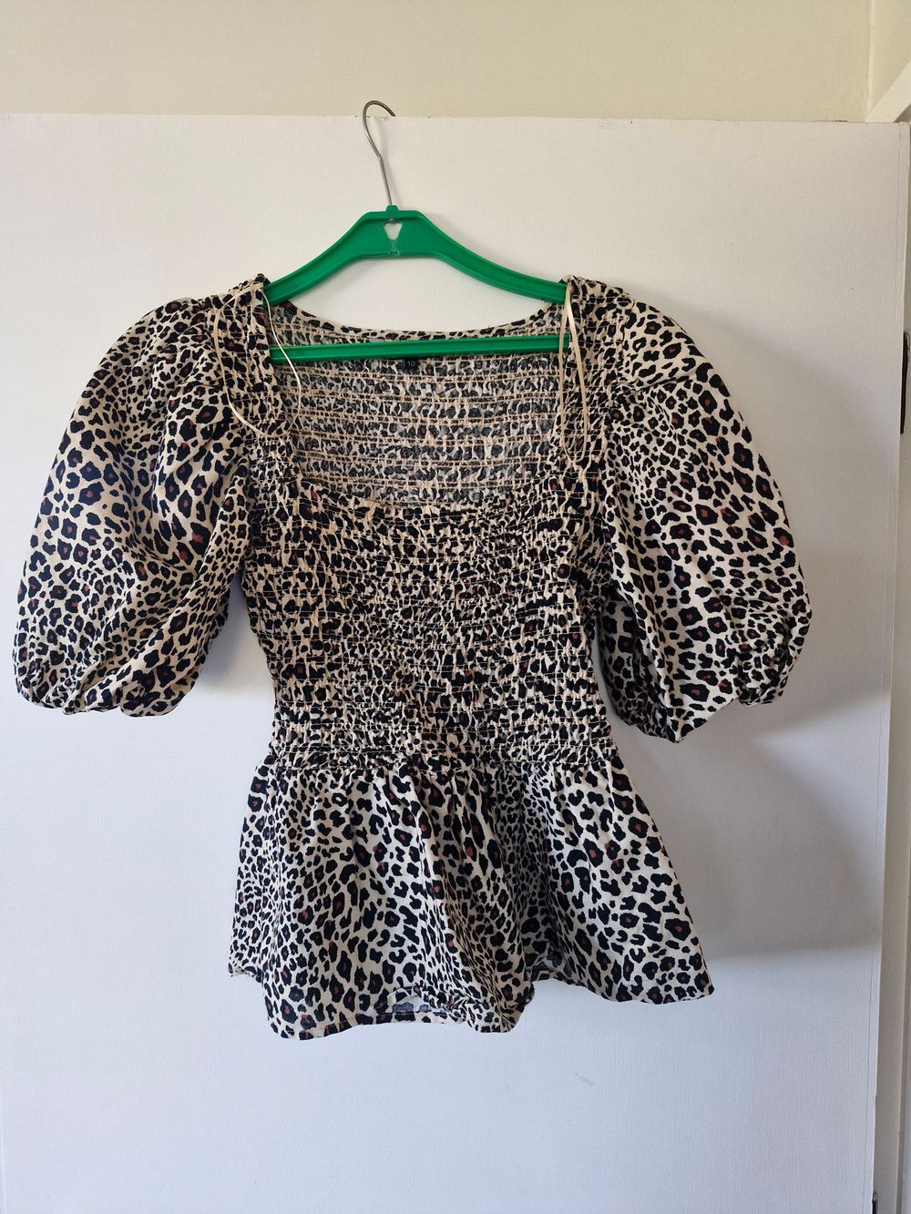 French Connection Leopard Print Top