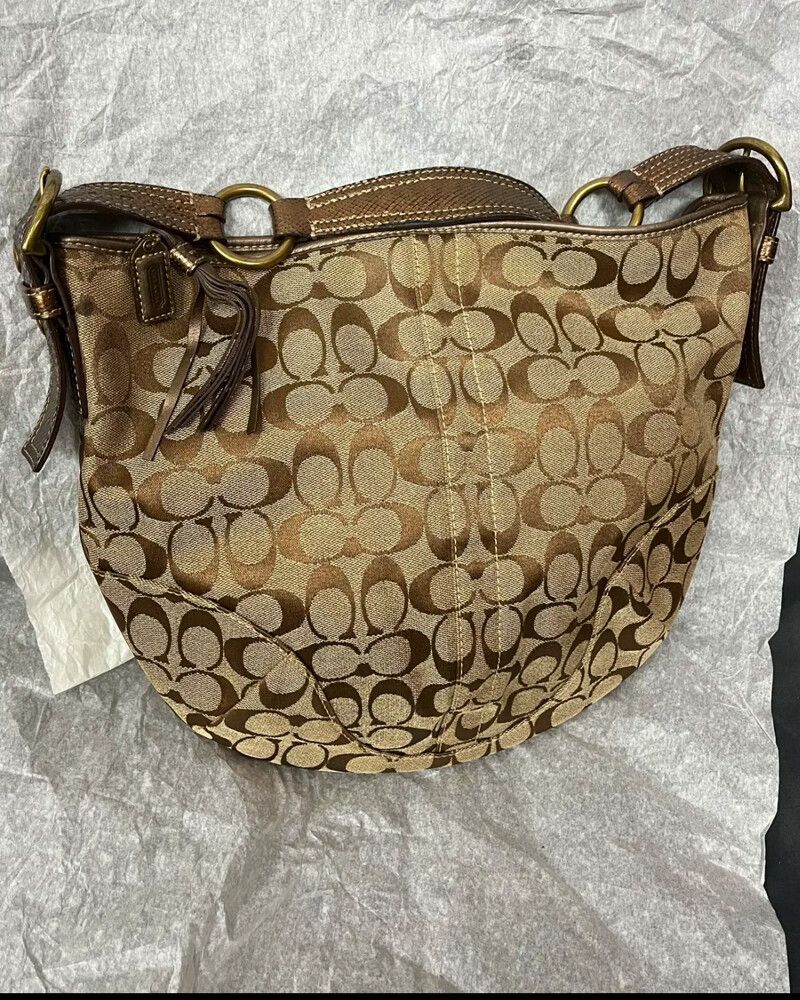 Coach Signature Large Hobo Bag – Vintage Y2K Style