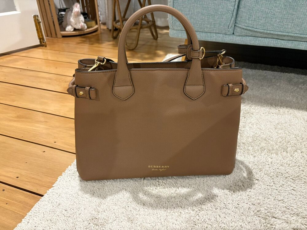 Authentic Burberry Medium Banner Tote