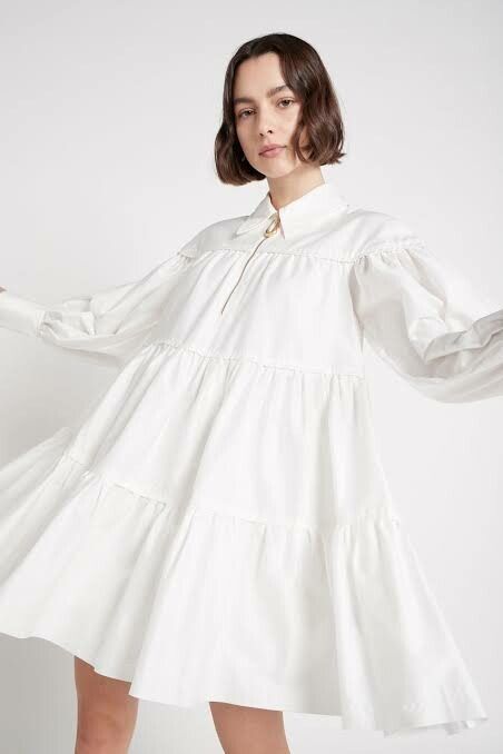 Aje - Aje Francis Zip Smock Mini Dress on Designer Wardrobe