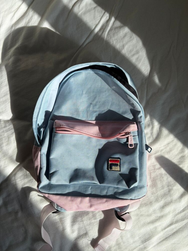 Fila Blue and Pink Mini Backpack
