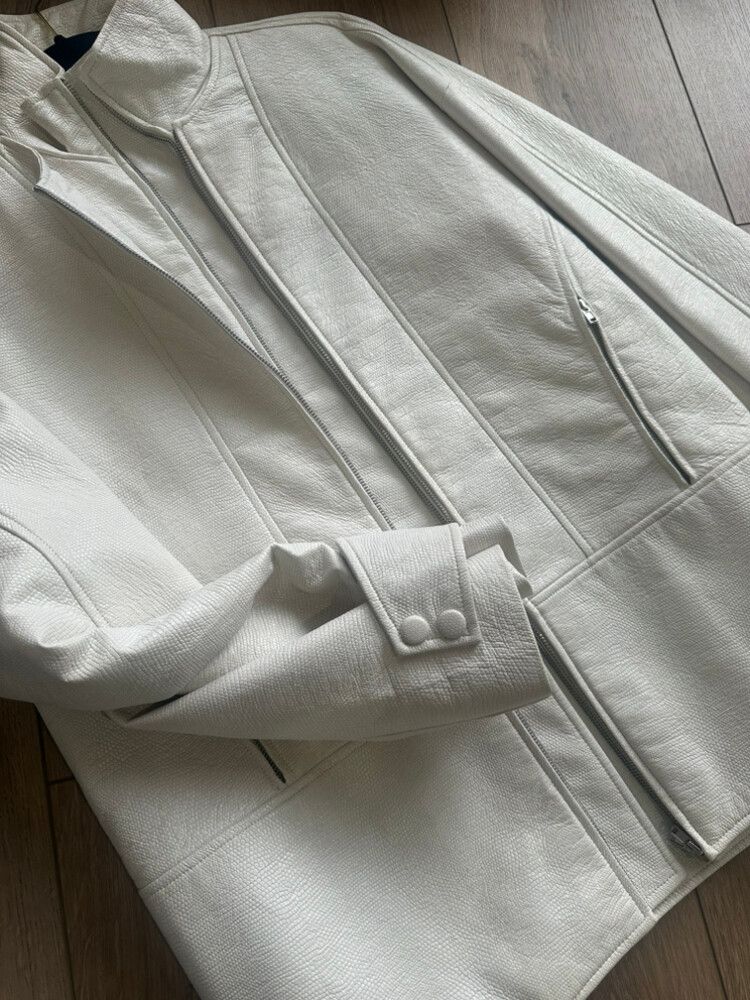 FAUX REPTILE JACKET