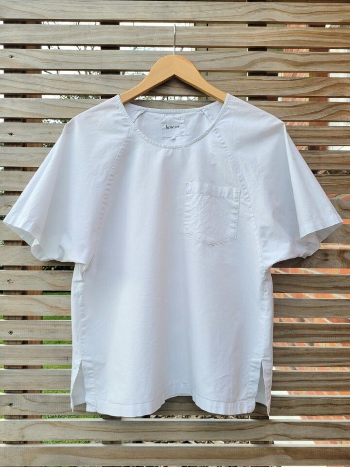 Kowtow Organic Cotton Boxy Blouse - XS