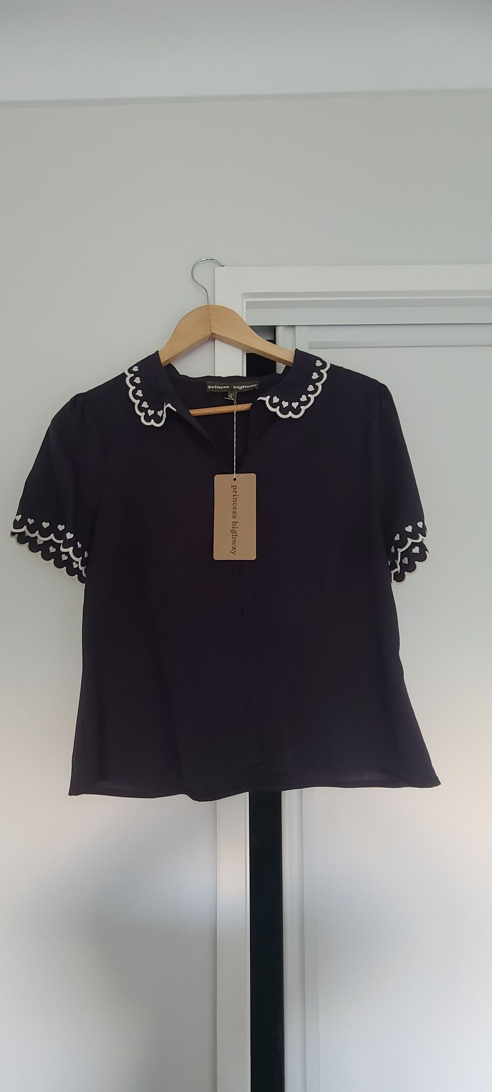 Princess Highway Navy Blouse BNWT