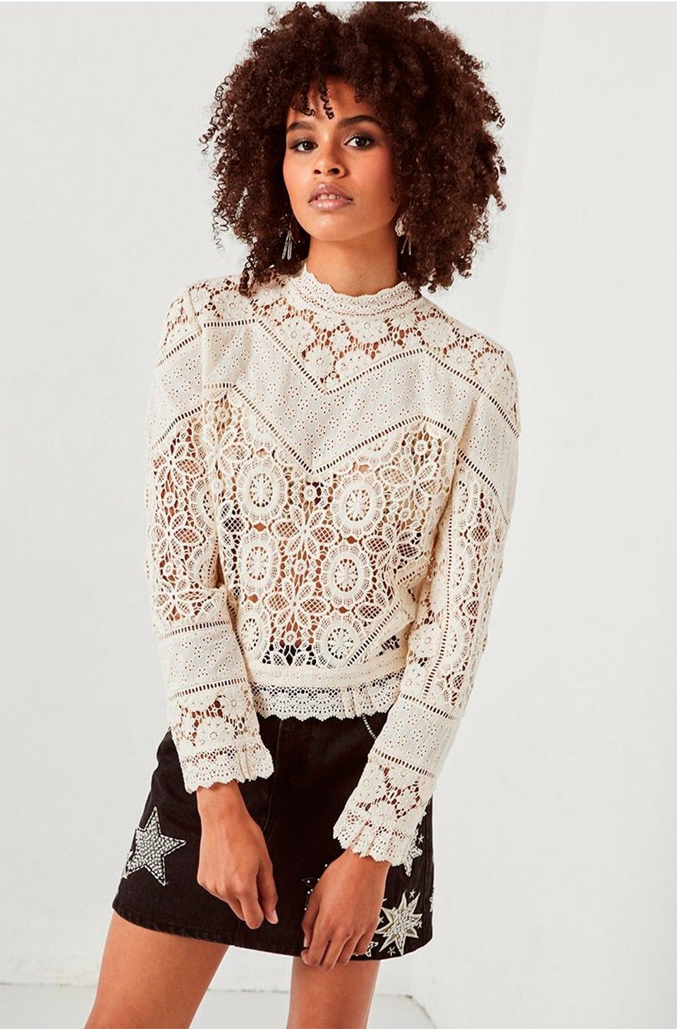 Spell & The Gypsy Collective - IMPERIAL LACE BLOUSE on Designer 