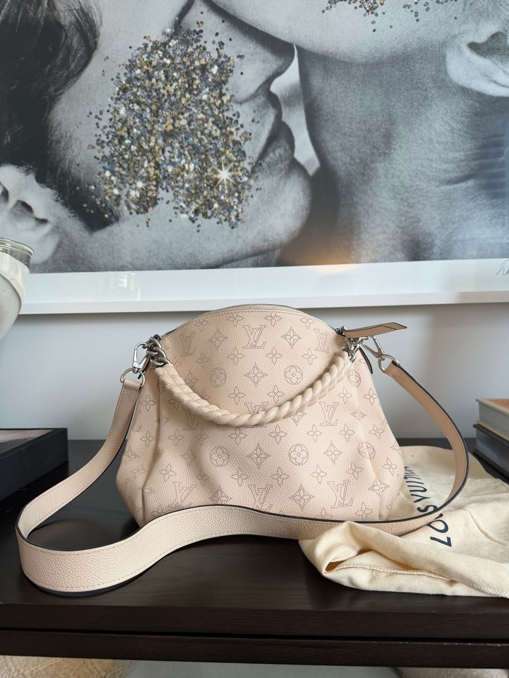 Louis Vuitton Babylon Leather Handbag