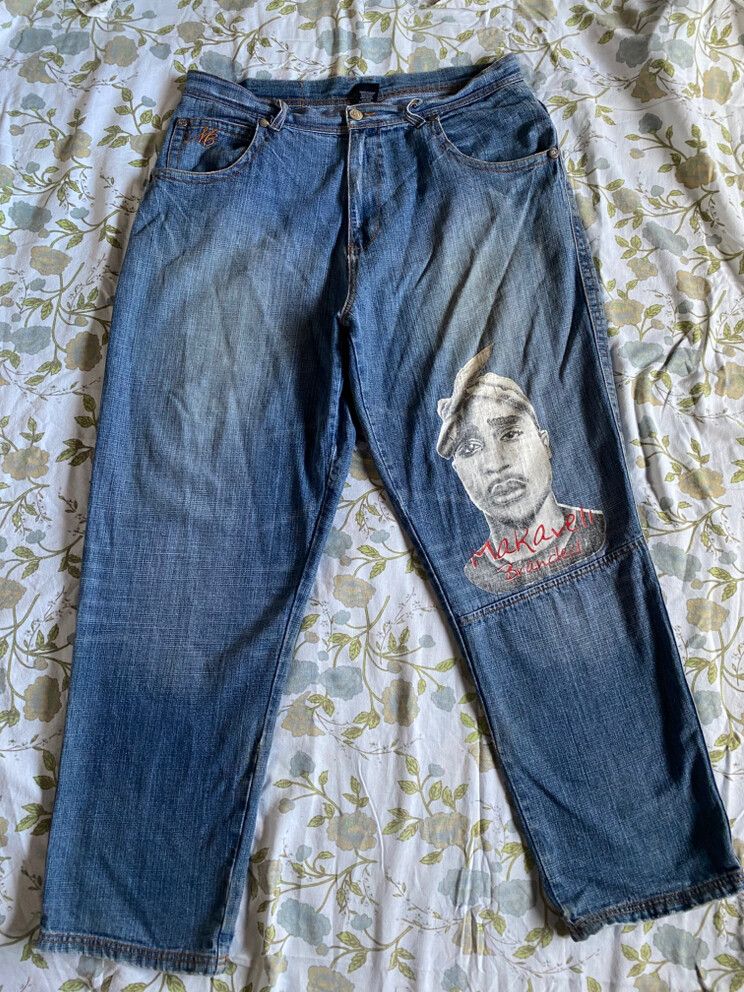 vintage Tupac jeans