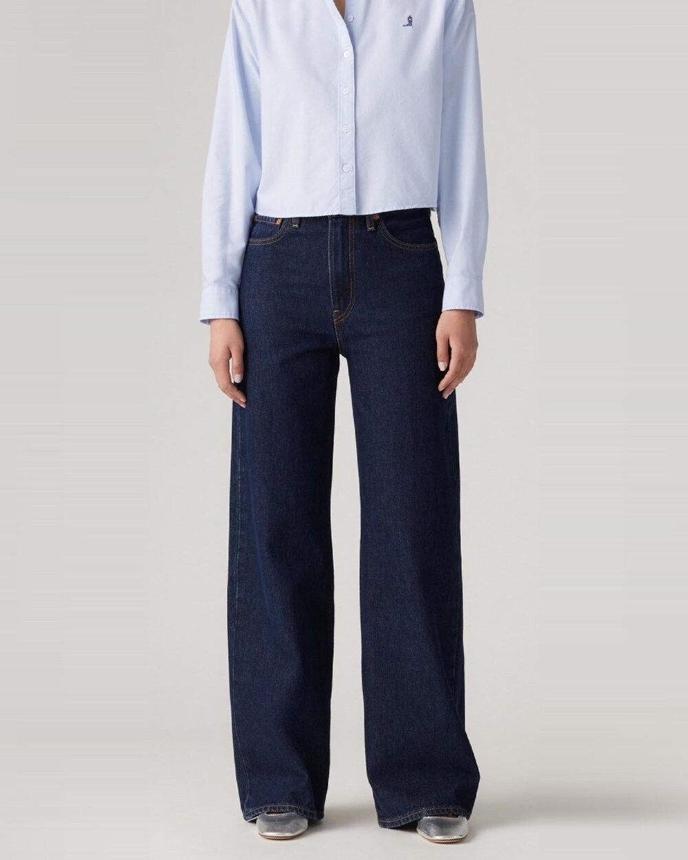 Levi's Ribcage Dark Blue Jeans