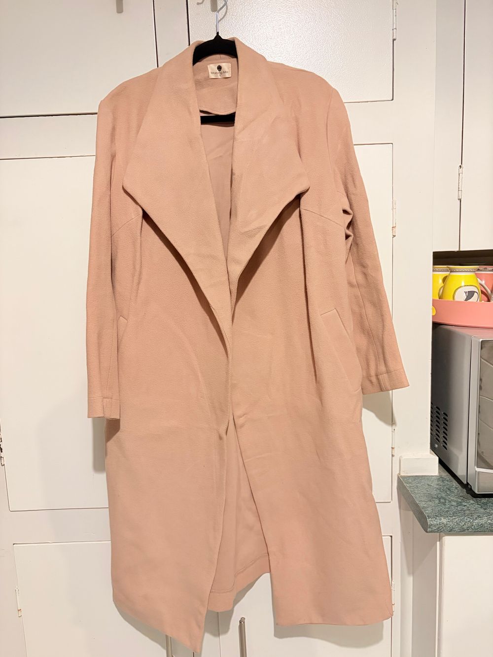Dusty Pink Winter Coat