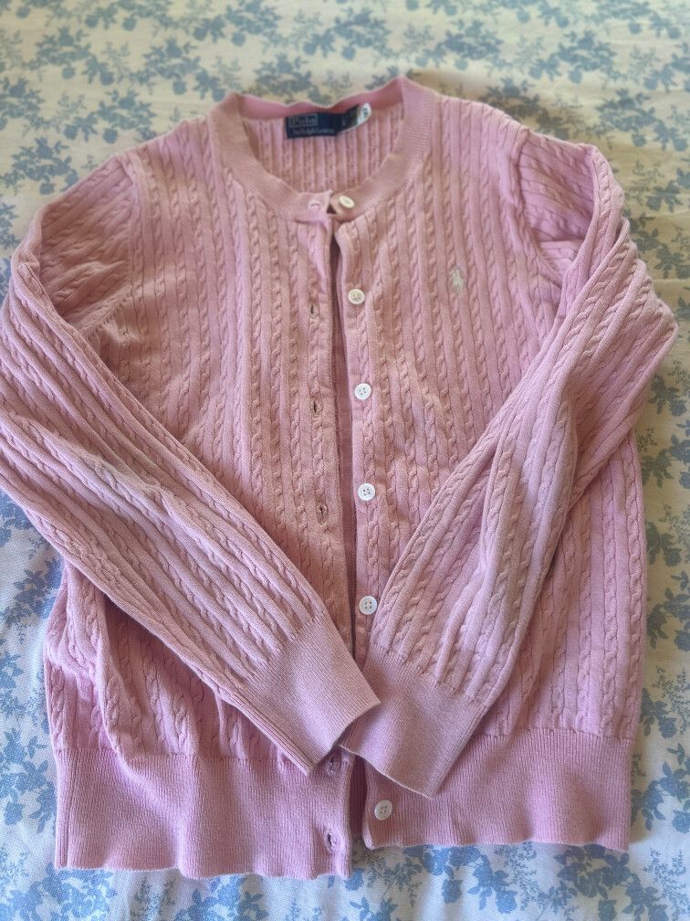 Polo Ralph Lauren Pink Cardigan
