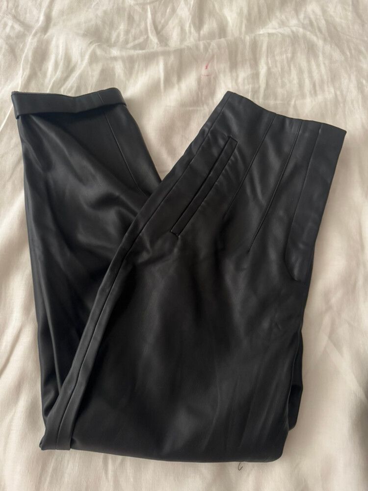 Zara Faux Leather Pants