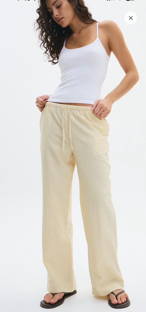 Glassons tie waist stripe pants
