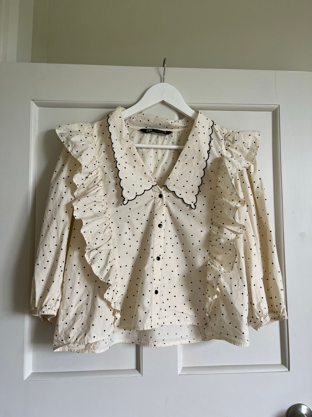 Zara Polka Dot Blouse