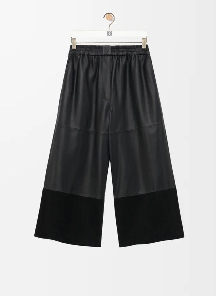 Loewe Black Cropped Trousers