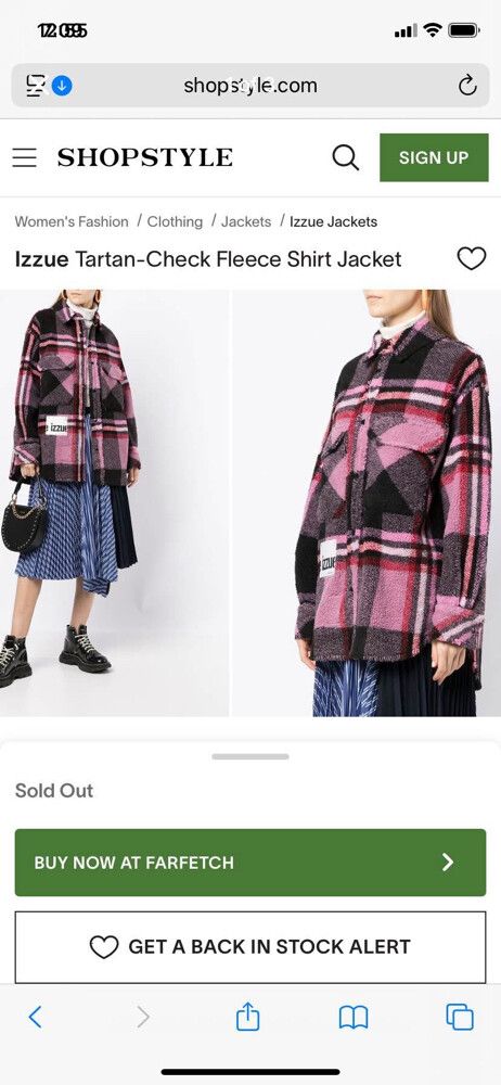 fleece jacket from farfetch