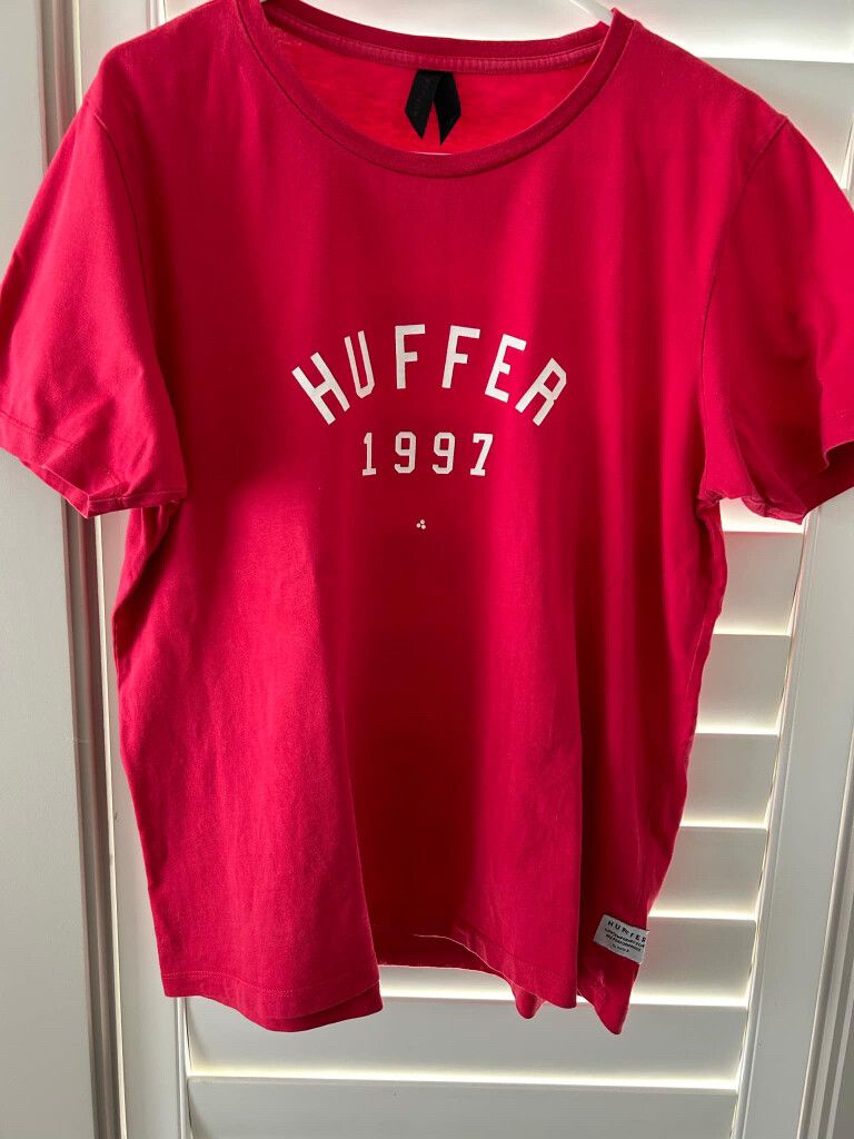 Red Huffer Tee