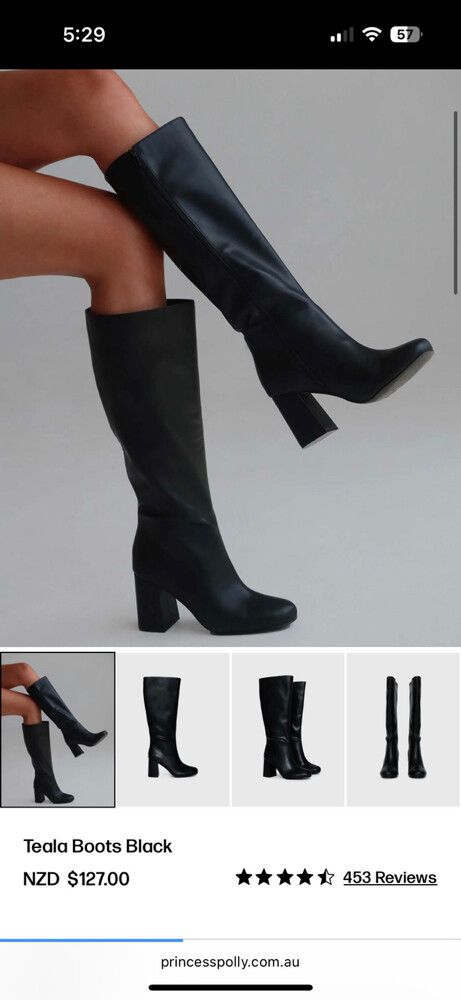 Teala Boots Black