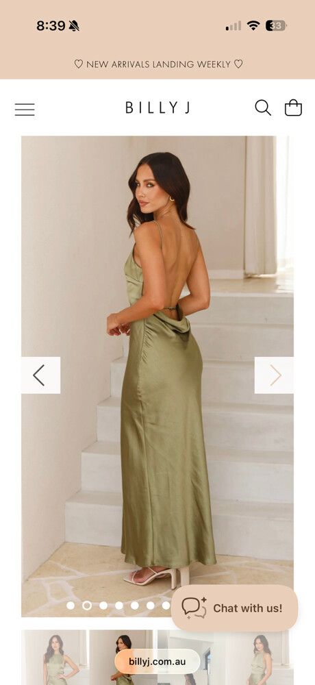 Billy J Boutique - Billy j bridesmaid dress on Designer Wardrobe Billy J Boutique - Billy j bridesmaid dress on Designer Wardrobe