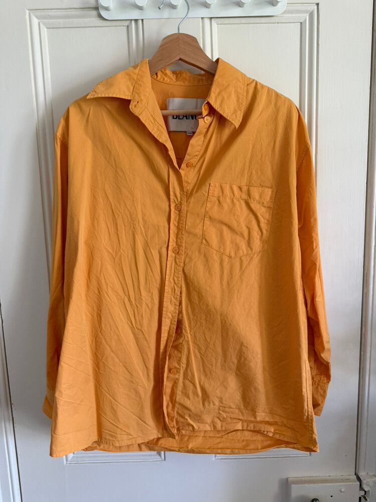 Blanca Orange Long Sleeve Shirt