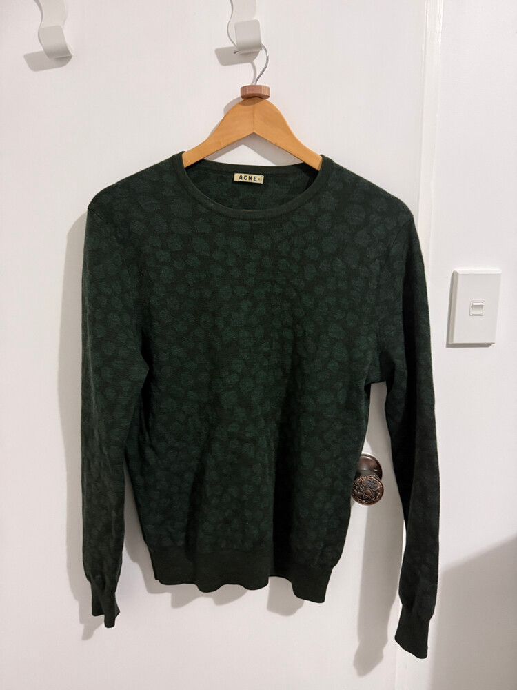 Acne Studios Leopard Print Jumper