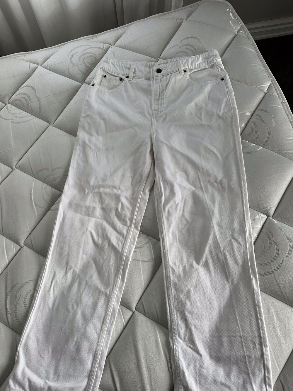 Maggie Marilyn | White Full Length Jeans