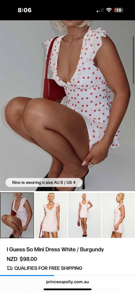 princess polly mini dress