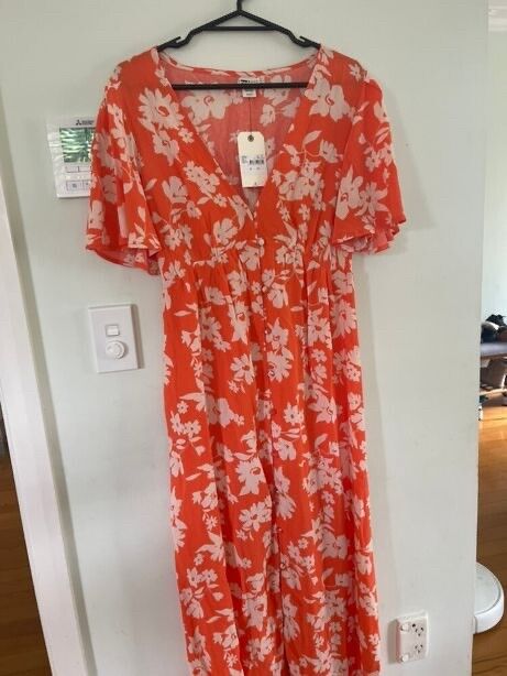 Billabong Hazy Midi Dress Brand New