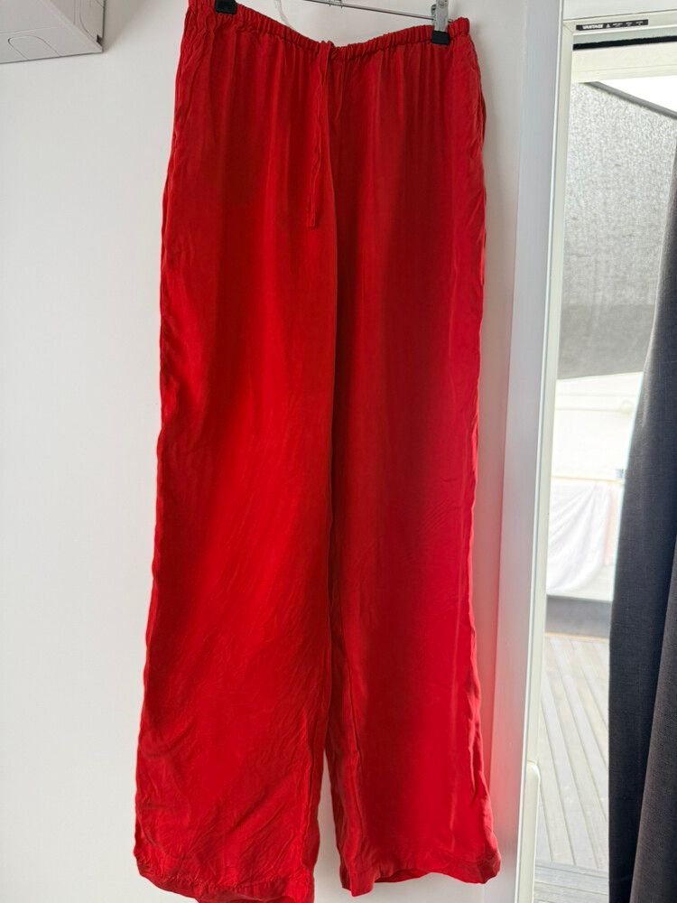 Thrills Scarlet Satin Pants