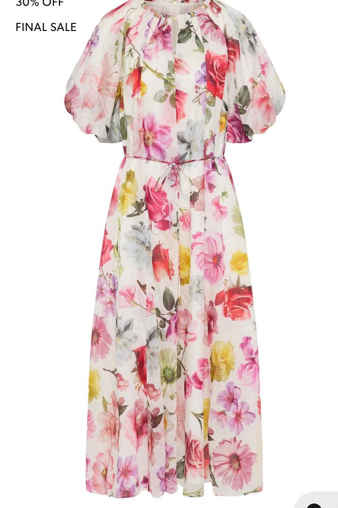 AJE Fleur Midi Dress