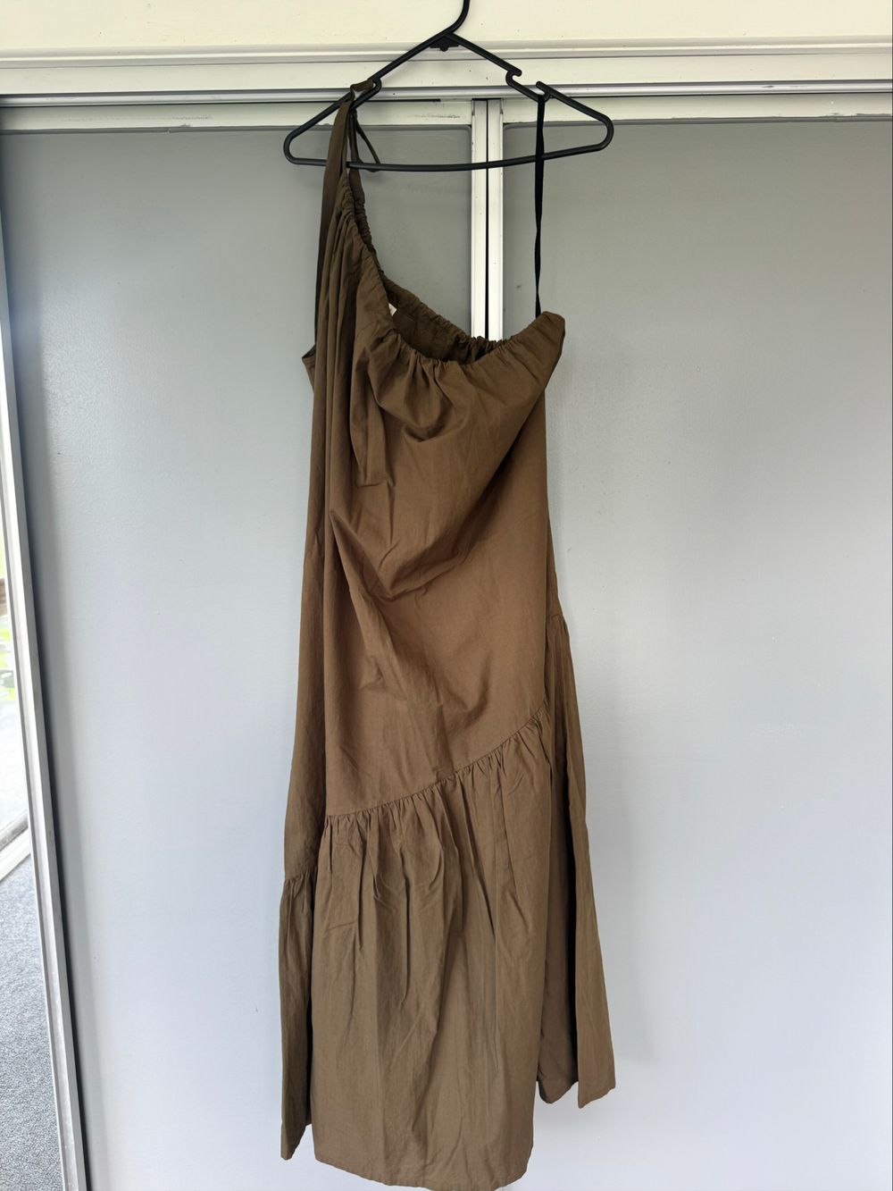 Marle Brown Midi Dress