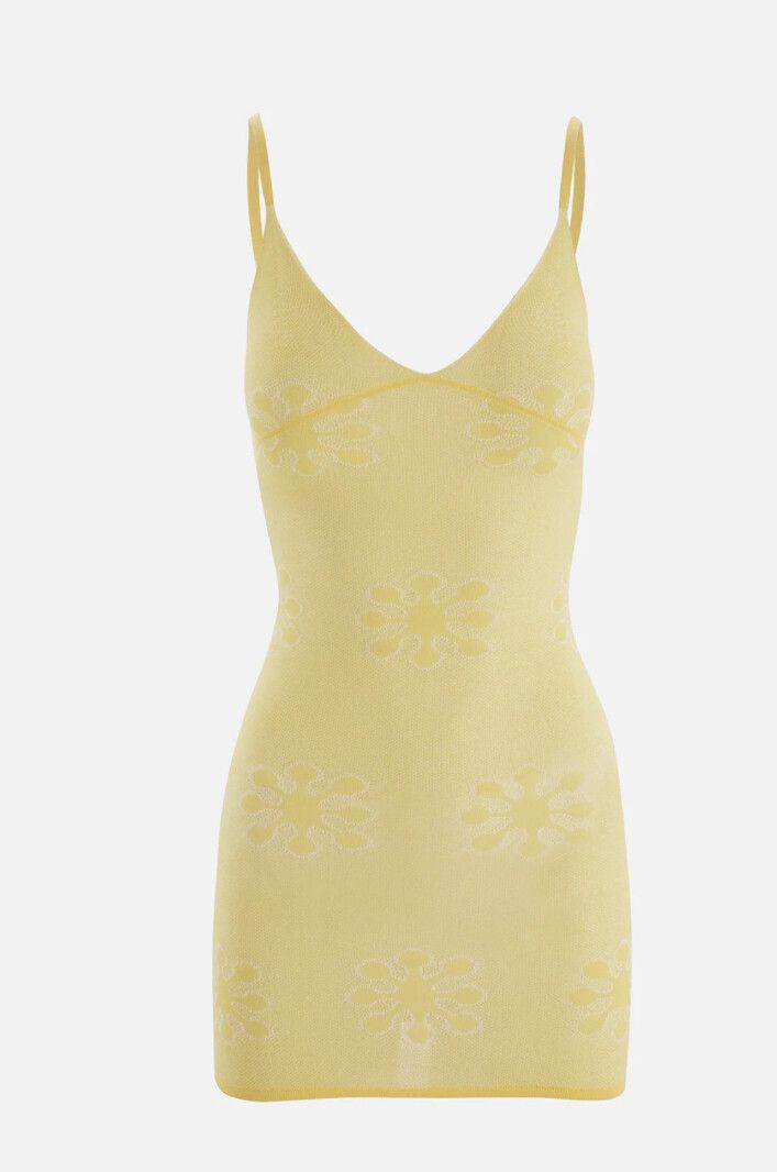 asta resort gold mini dress Yasmin Hand Beaded Mini Dress main image 1