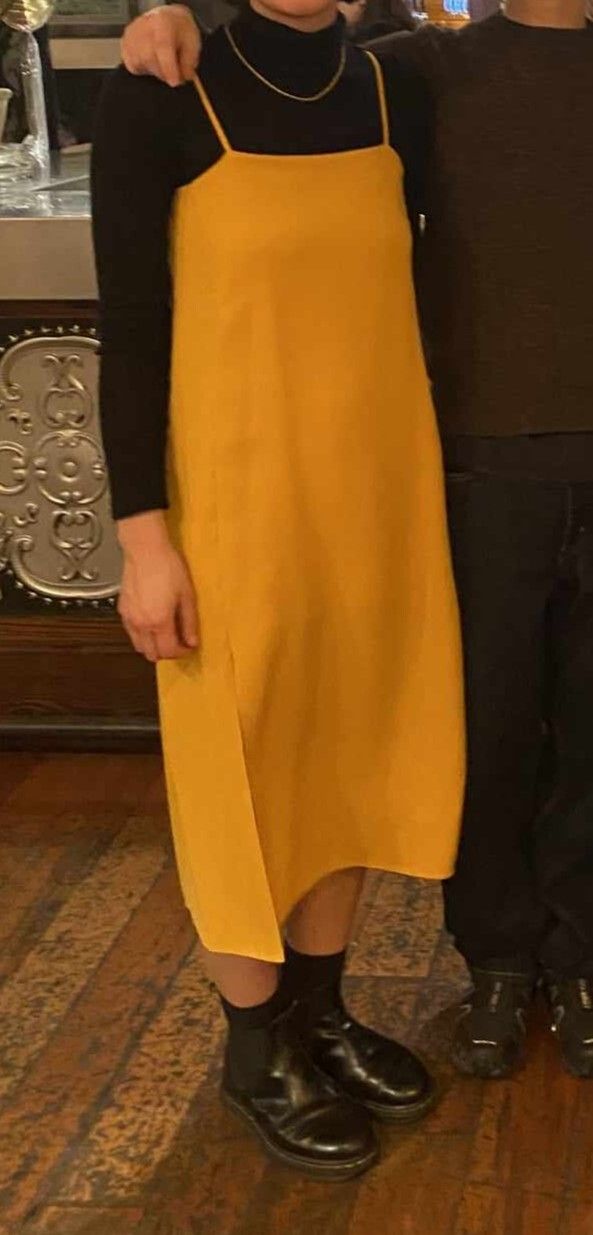 Thom Slip in mustard
