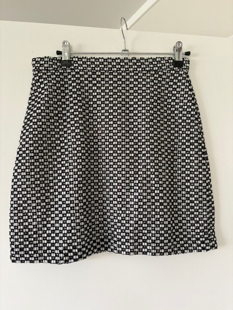 Kookai Black and White Skirt