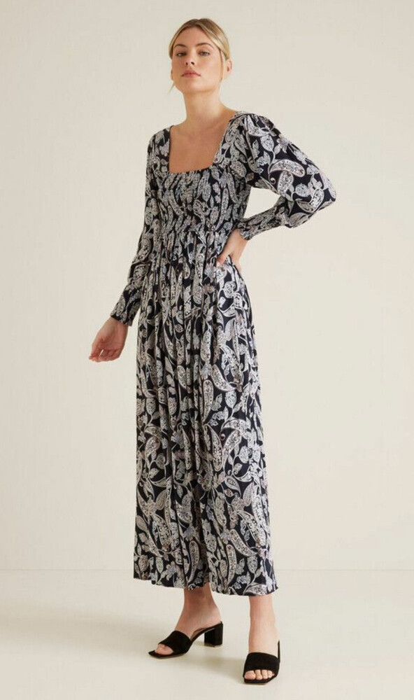 Paisley Maxi Dress
