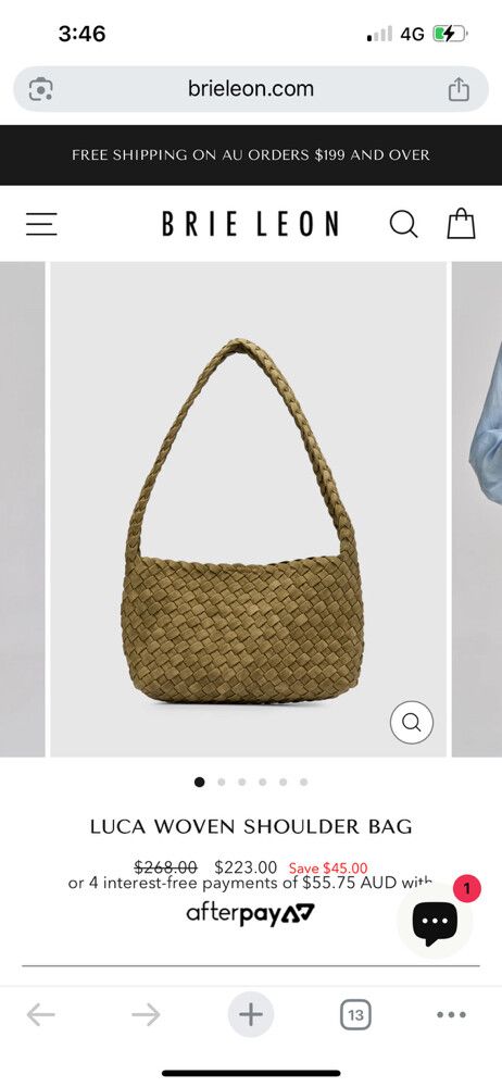 Luca Woven bag