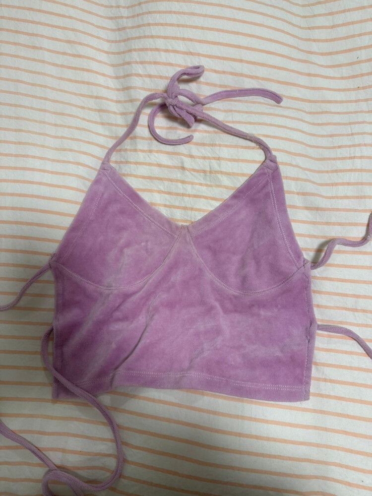 cute backless top