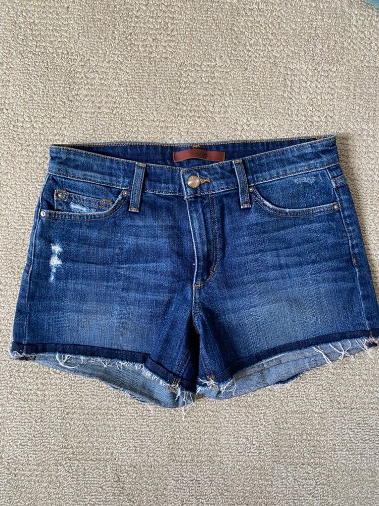 Joe's Jeans Blue Denim Shorts